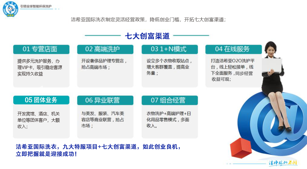 洁希亚国际洗衣合作优势 洁希亚国际洗衣合作优势
